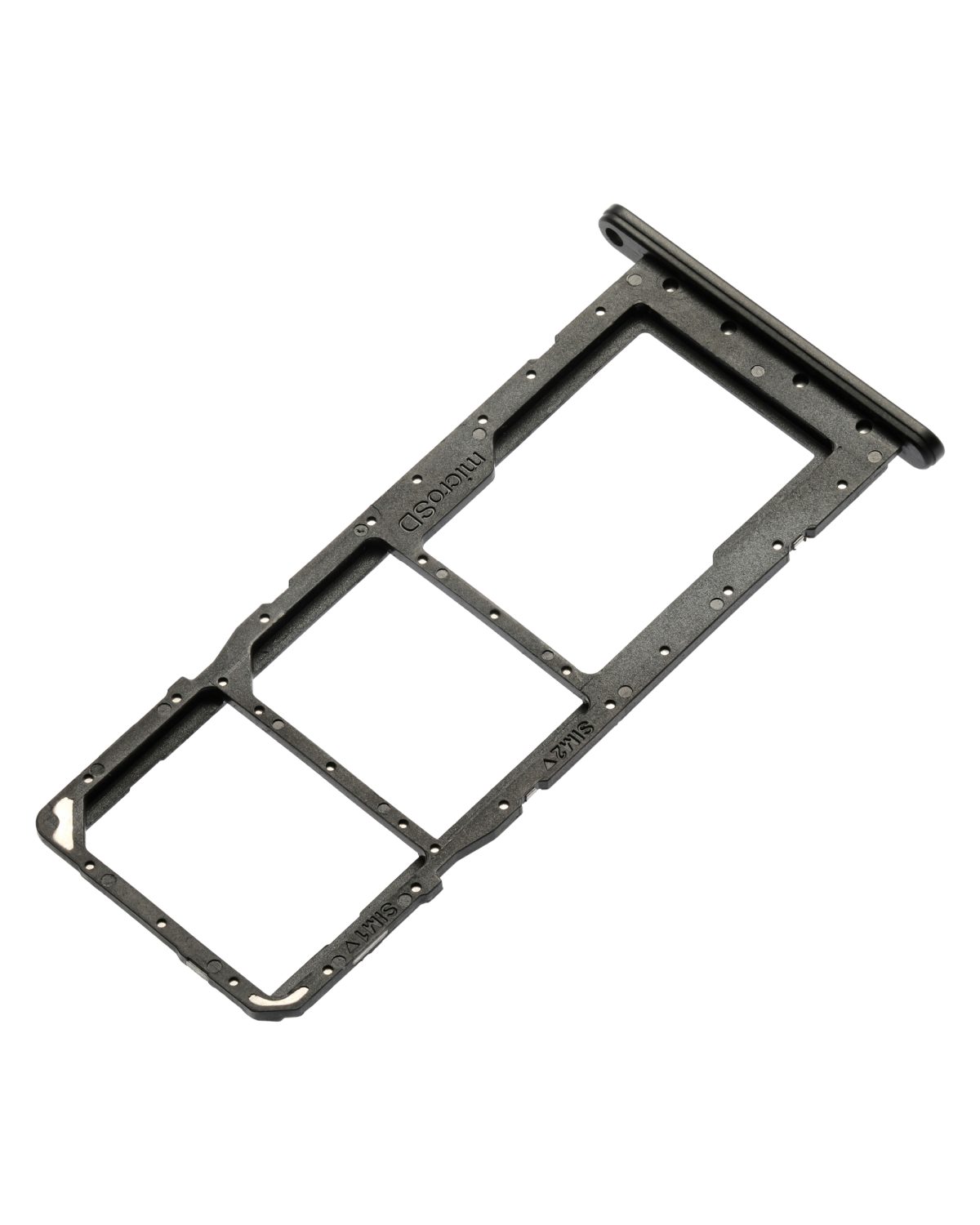 Samsung Galaxy A03 İle Uyumlu Çift Sim Kart Tepsisi S (A037F 2021) (Siyah) - Görsel 4