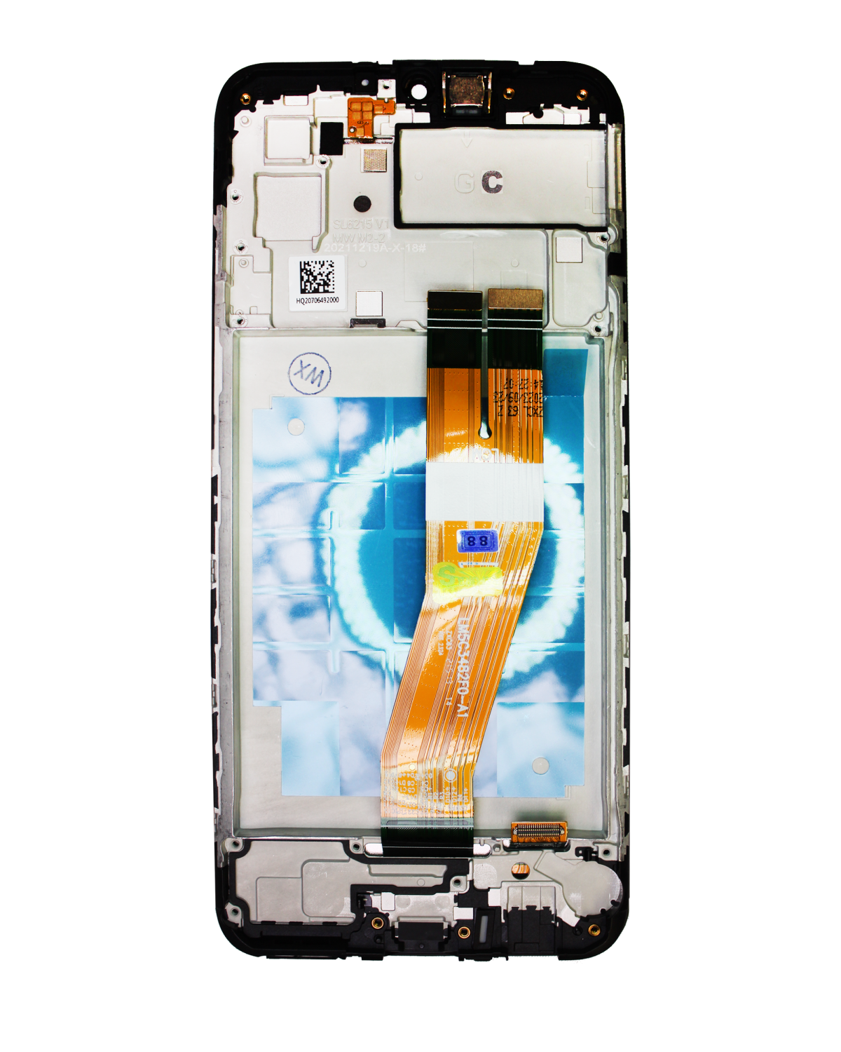 Samsung Galaxy A03 İle Uyumlu İçin Çerçeveli ekran (A035F 2021) Orijinal (Tüm Renkler)  LCD Ekranı Uyumlu - Görsel 3