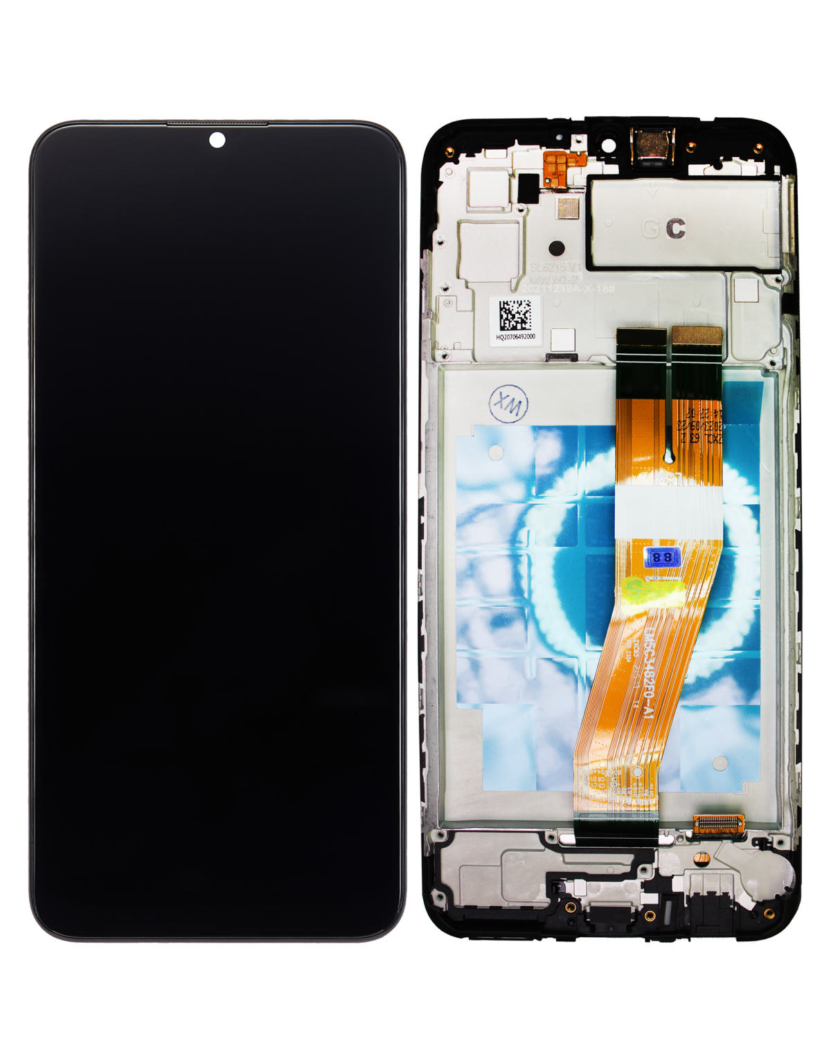 Samsung Galaxy A03 İle Uyumlu İçin Çerçeveli ekran (A035F 2021) Orijinal (Tüm Renkler)  LCD Ekranı Uyumlu - Görsel 5