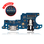 Samsung Galaxy A03 İle Uyumlu İçin Kulaklık (A035 2021) (ABD Sürümü)  Girişli Şarj Portu Kartı