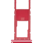 Samsung Galaxy A03 İle Uyumlu Tek Sim Kart Tepsisi S (A037F 2021) (Kırmızı)