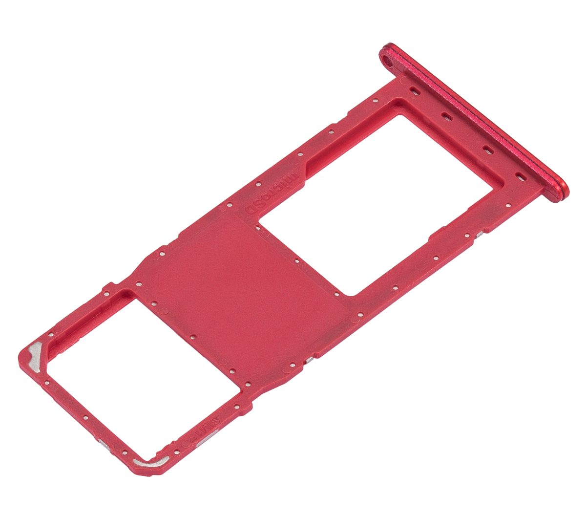 Samsung Galaxy A03 İle Uyumlu Tek Sim Kart Tepsisi S (A037F 2021) (Kırmızı) - Görsel 5