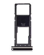 Samsung Galaxy A03 İle Uyumlu Tek Sim Kart Tepsisi S (A037F 2021) (Siyah)