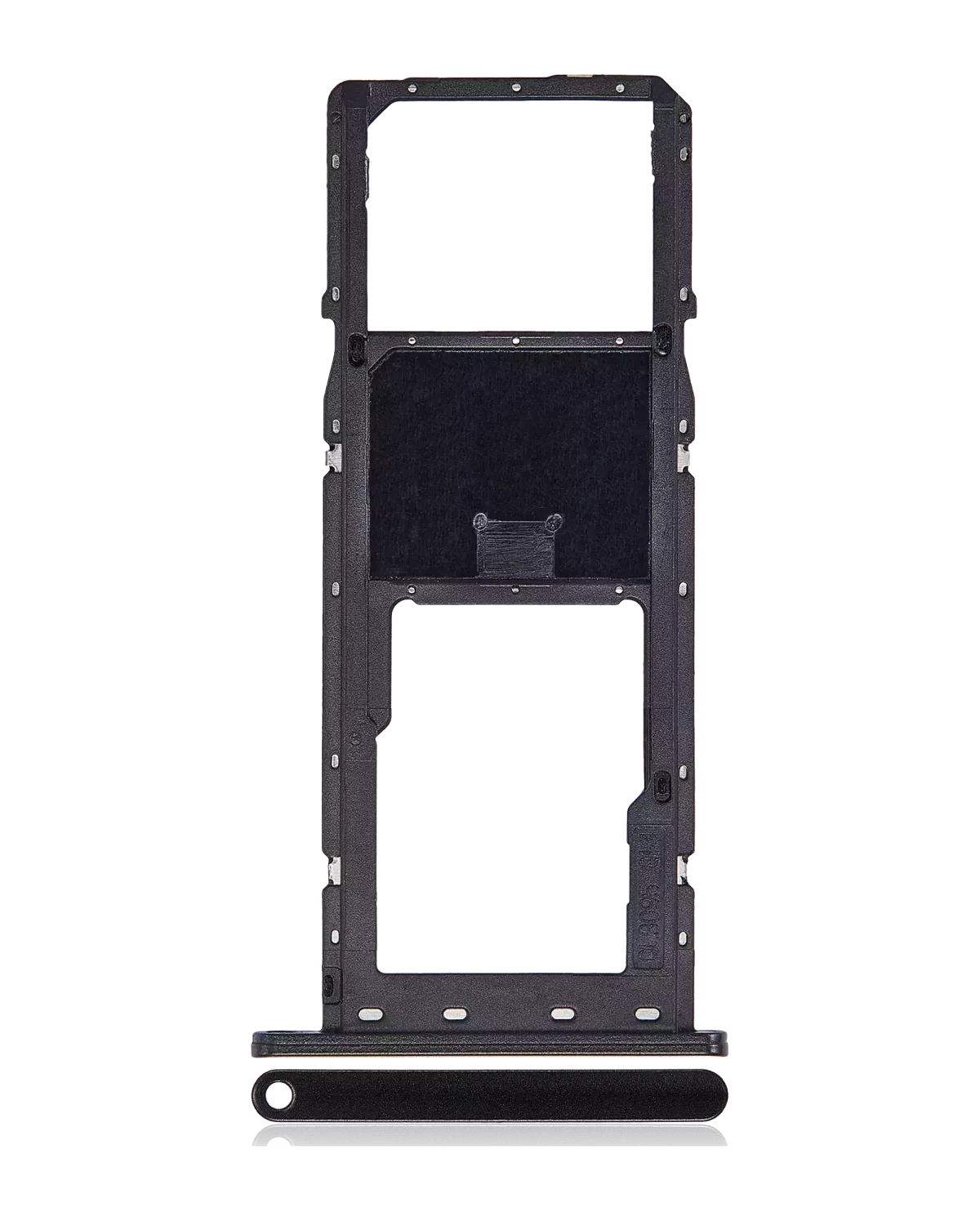 Samsung Galaxy A03 İle Uyumlu Tek Sim Kart Tepsisi S (A037F 2021) (Siyah) - Görsel 6