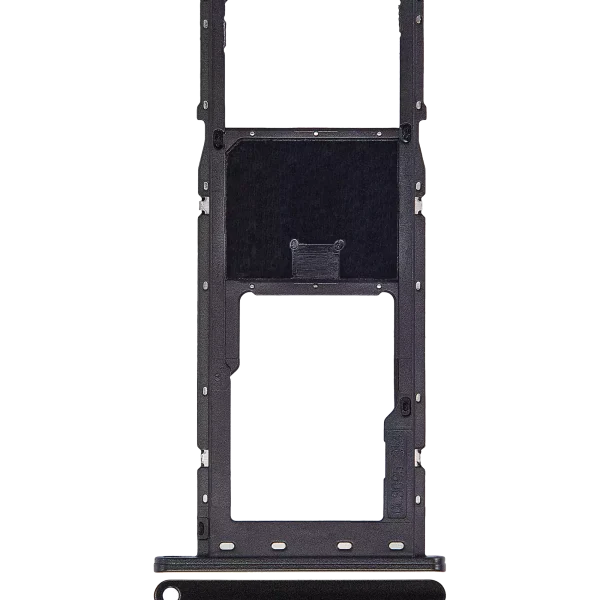 Samsung Galaxy A03 İle Uyumlu Tek Sim Kart Tepsisi S (A037F 2021) (Siyah)