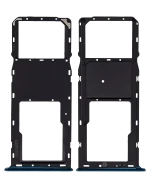 Samsung Galaxy A03 İle Uyumlu Tek Sim Kart Tepsisi S (A037U 2021) (Mavi) - Görsel 2