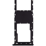 Samsung Galaxy A03 İle Uyumlu Tek Sim Kart Tepsisi S (A037U 2021) (Siyah)