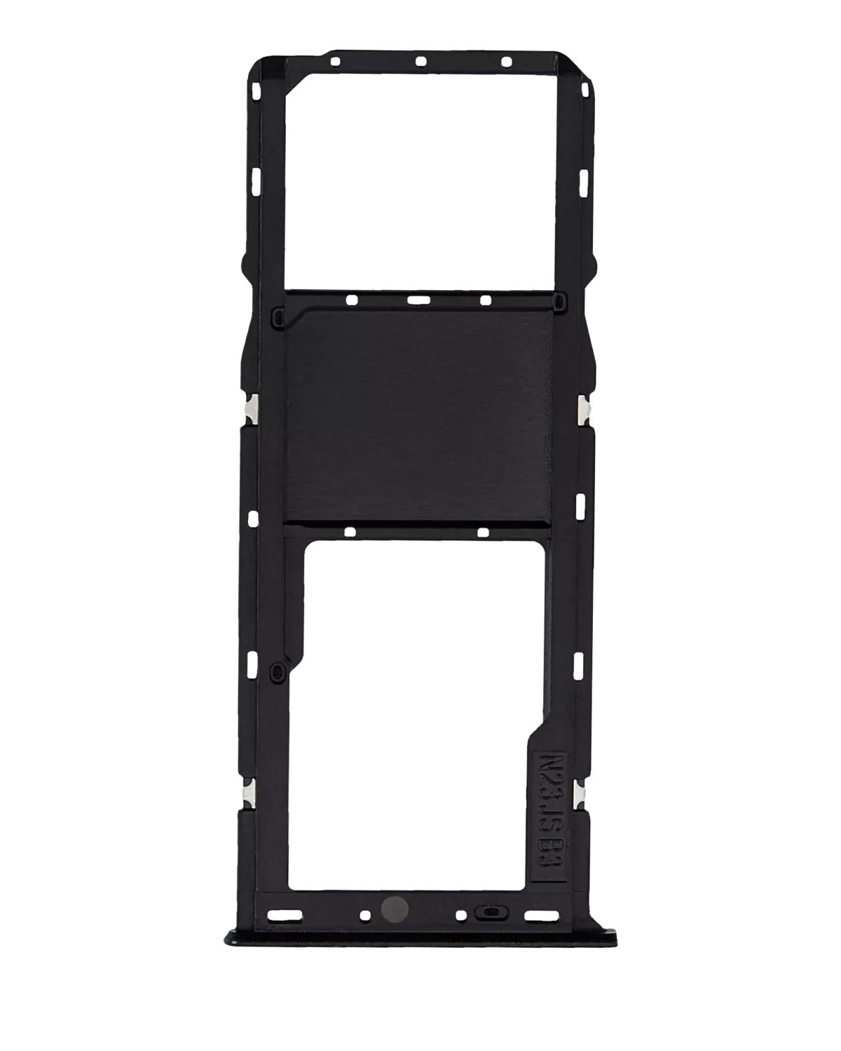 Samsung Galaxy A03 İle Uyumlu Tek Sim Kart Tepsisi S (A037U 2021) (Siyah) - Görsel 3