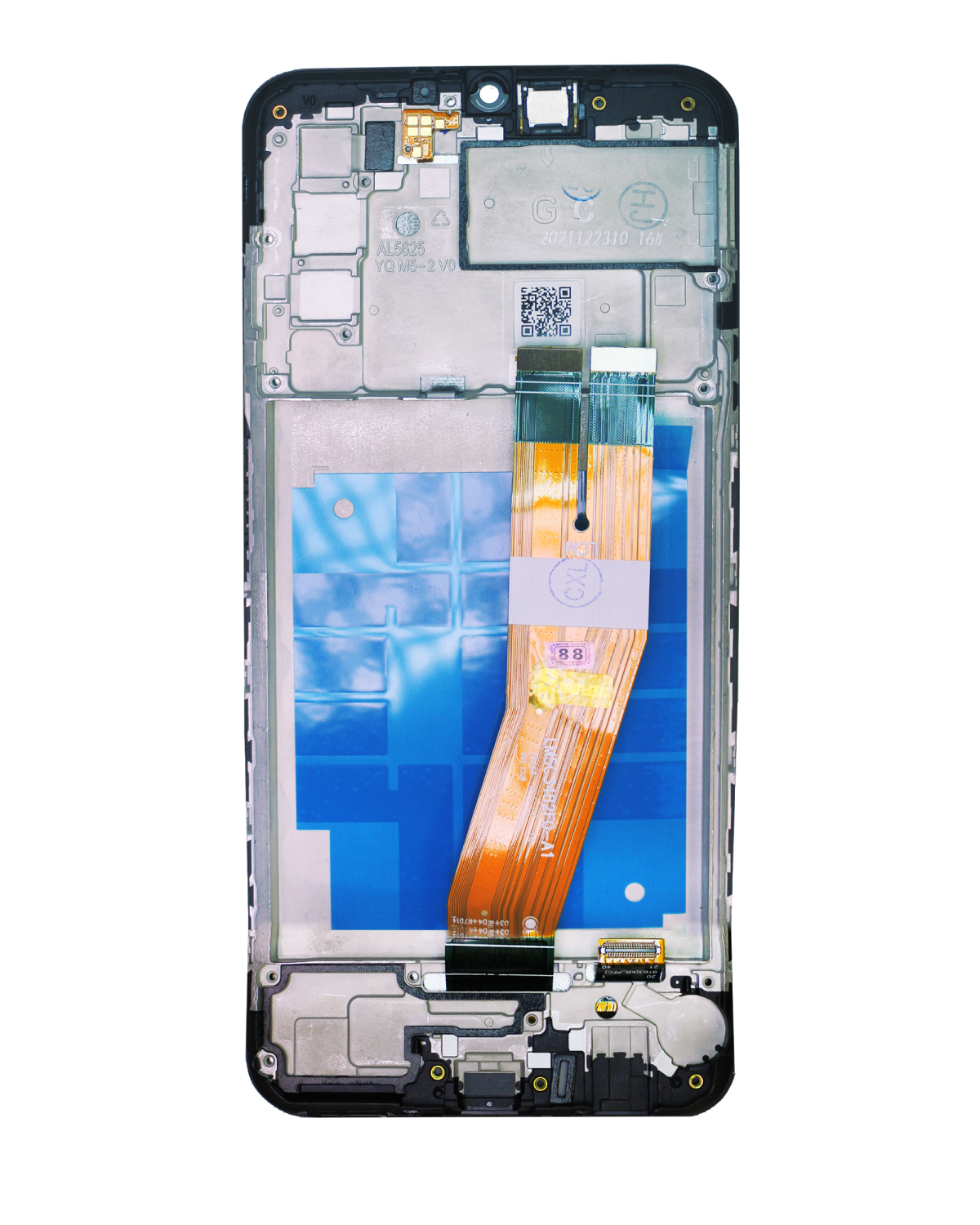 Samsung Galaxy A03 s İle Uyumlu İçin Çerçeveli ekran (A037F 2021) (Çift Sim) (Mikro USB Çerçeve) Orijinal (Tüm Renkler)  LCD Ekranı - Görsel 3