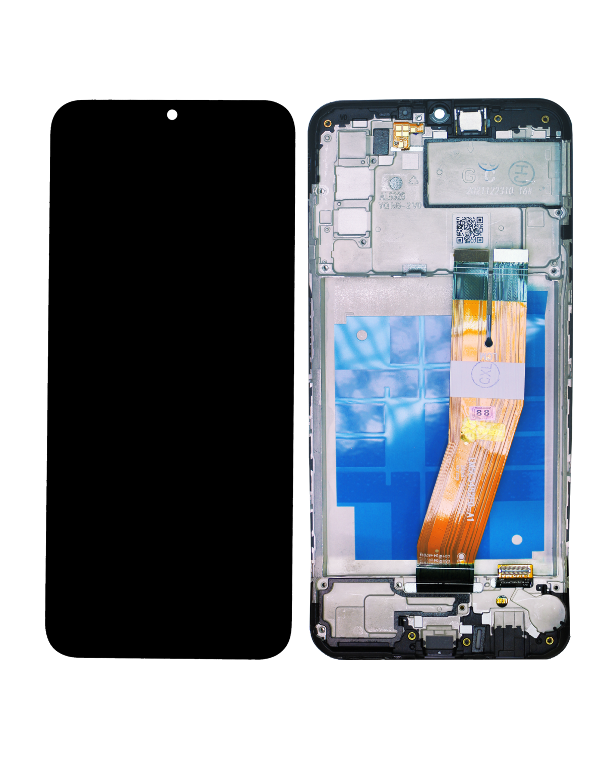 Samsung Galaxy A03 s İle Uyumlu İçin Çerçeveli ekran (A037F 2021) (Çift Sim) (Mikro USB Çerçeve) Orijinal (Tüm Renkler)  LCD Ekranı - Görsel 4