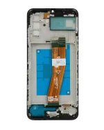 Samsung Galaxy A03 s İle Uyumlu İçin Çerçeveli ekran (A037F 2021) (Çift Sim) (Tip C Çerçeve) (Servis Paketi) (Tüm Renkler)  LCD Ekranı Uyumlu - Görsel 4