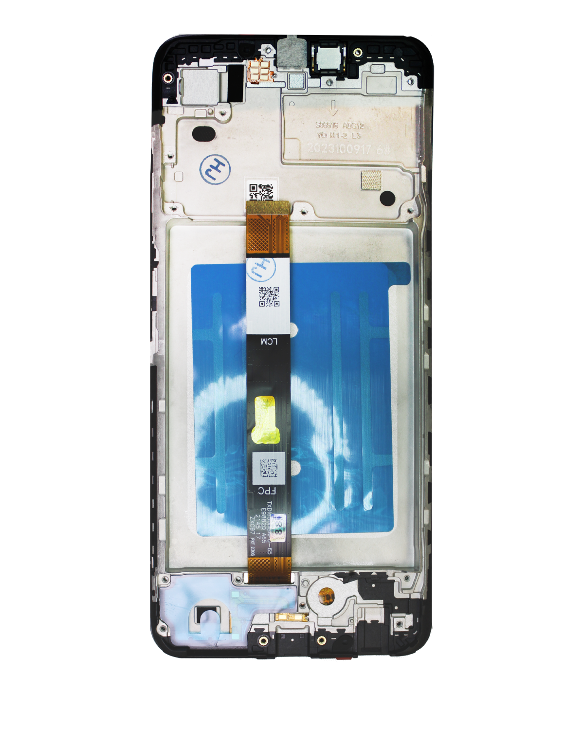 Samsung Galaxy A03 s İle Uyumlu İçin Çerçeveli ekran (A037U 2021) (ABD Sürümü) Orijinal (Tüm Renkler)  LCD Ekranı Uyumlu - Görsel 3