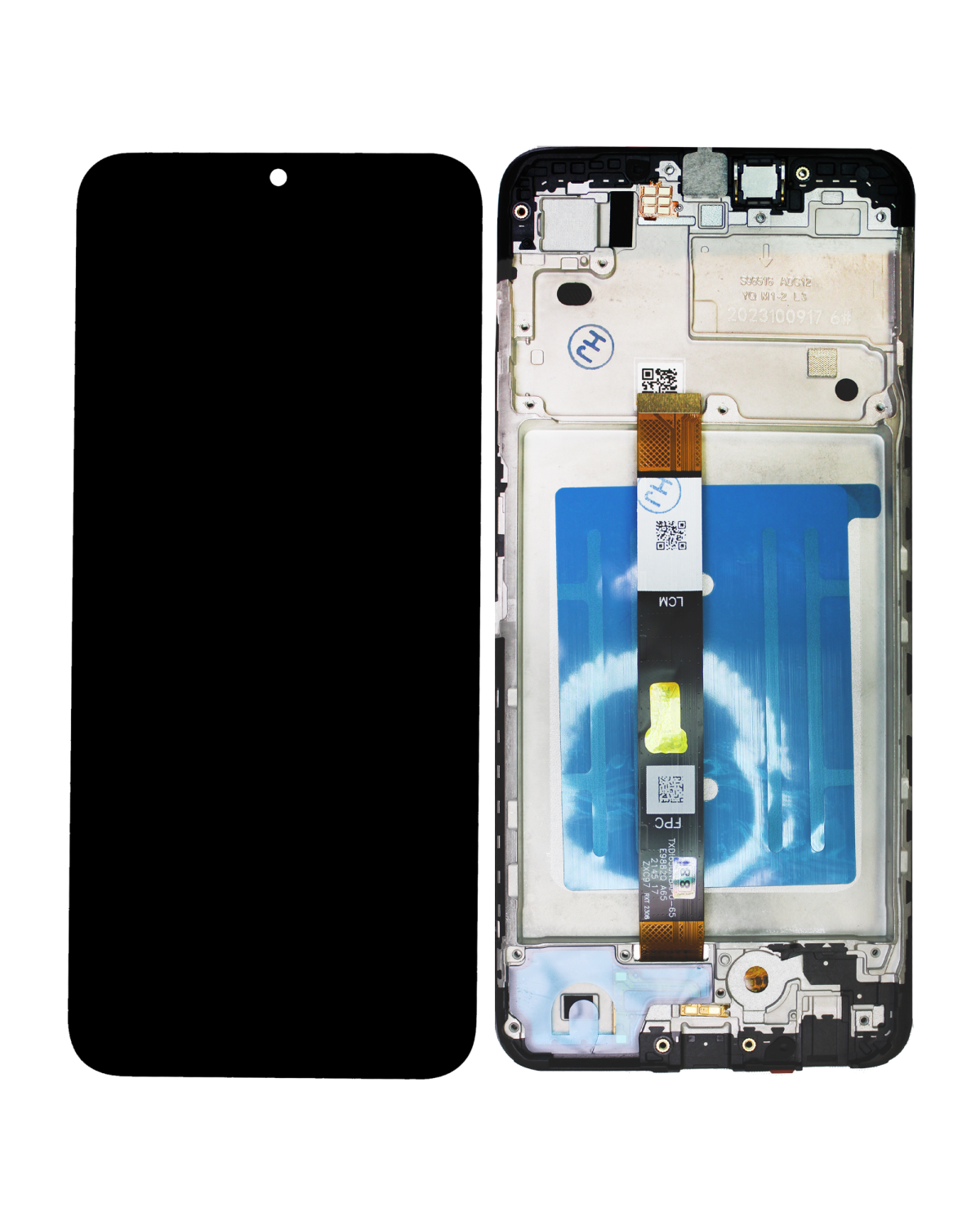 Samsung Galaxy A03 s İle Uyumlu İçin Çerçeveli ekran (A037U 2021) (ABD Sürümü) Orijinal (Tüm Renkler)  LCD Ekranı Uyumlu - Görsel 5