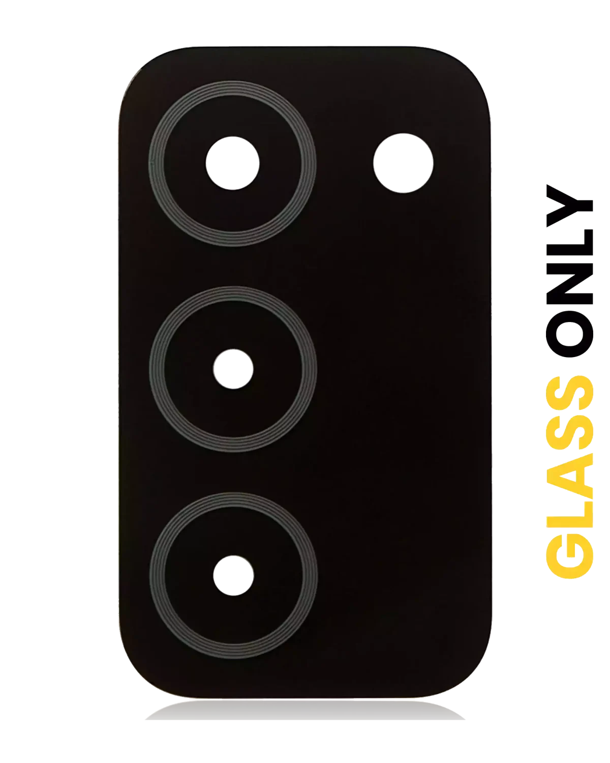 Samsung Galaxy A03S İle Uyumlu Arka Kamera Lensi (Sadece Cam) Yapışkanlı S (A037U 2021)