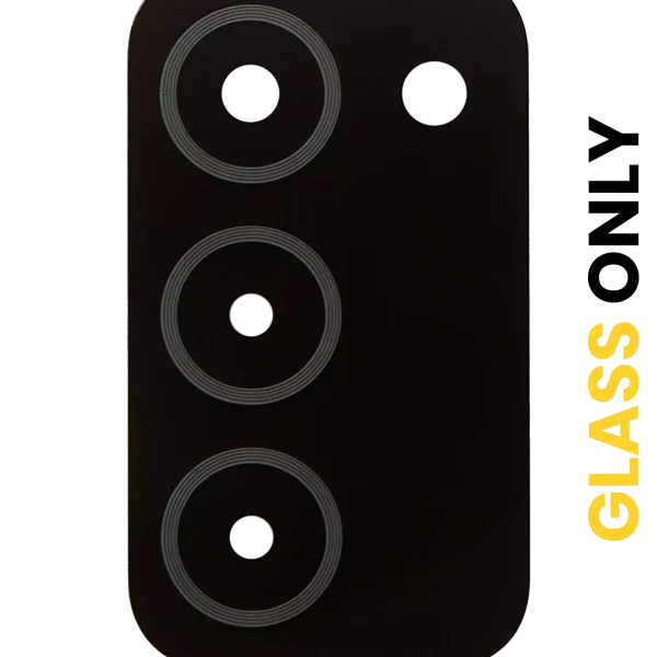 Samsung Galaxy A03S İle Uyumlu Arka Kamera Lensi (Sadece Cam) Yapışkanlı S (A037U 2021)