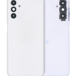 Samsung Galaxy A04 Arka İle Uyumlu Kapak Camı Kamera Lensli s (A047 2022) (Servis Paketi) (Beyaz)