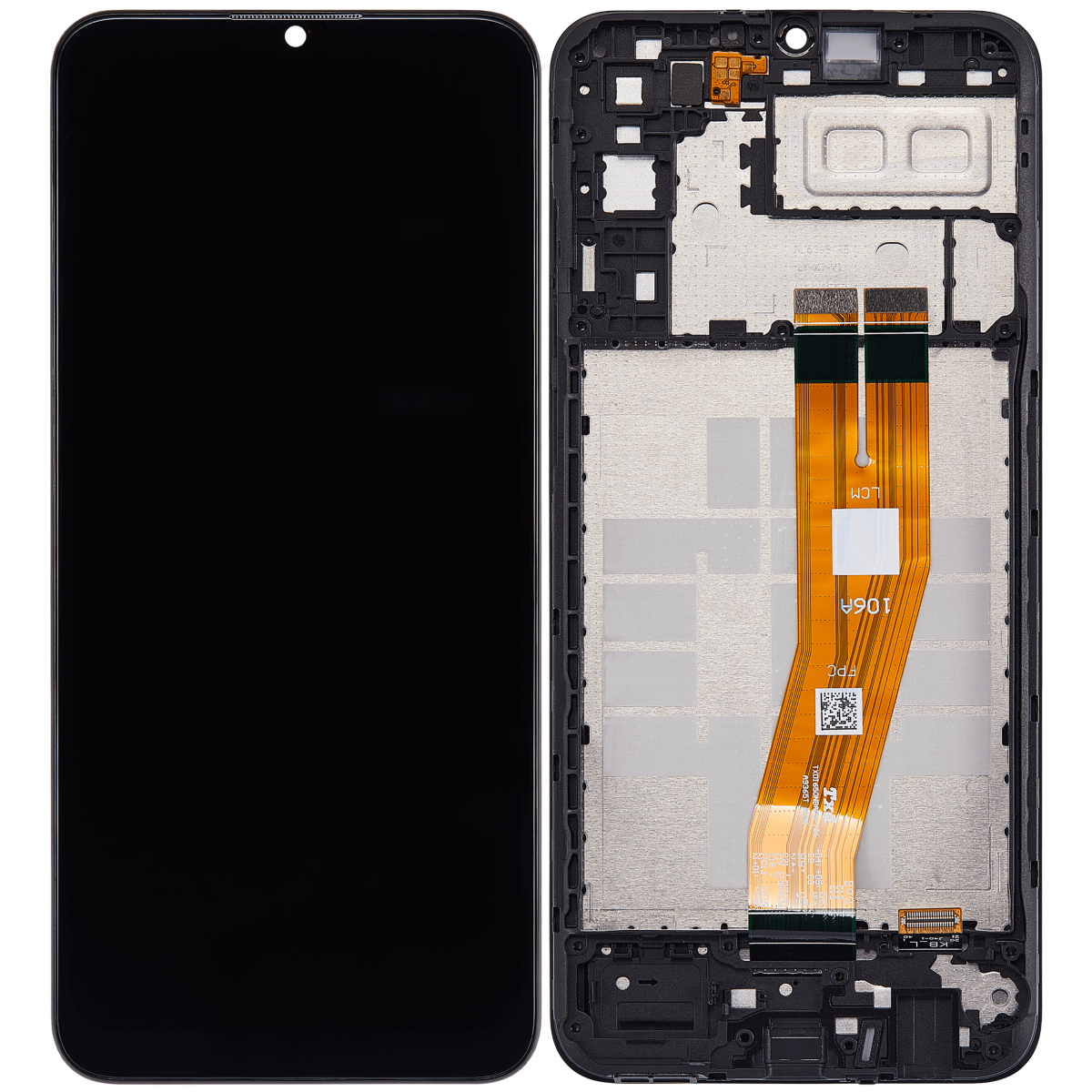Samsung Galaxy A04 E İle Uyumlu İçin Çerçeveli ekran (A042 2022) Orijinal (Tüm Renkler)  LCD Ekranı Uyumlu - Görsel 2