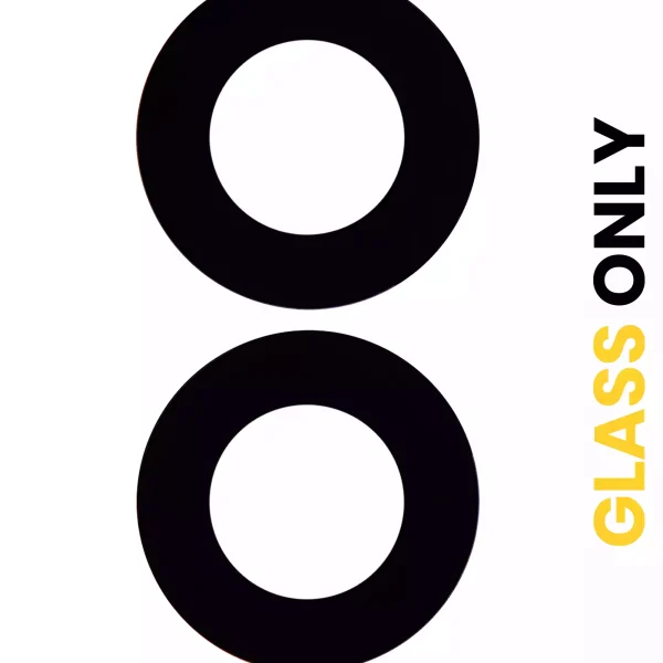 Samsung Galaxy A04 İle Uyumlu Arka Kamera Lensi (Sadece Cam) Yapışkanlı (A045 2022)