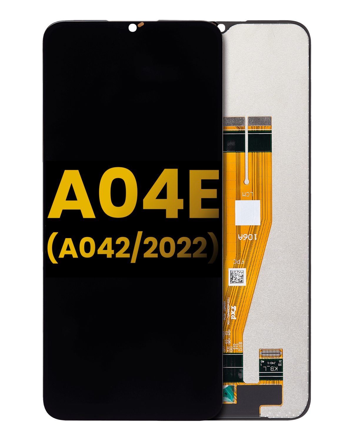 Samsung Galaxy A04 İle Uyumlu Çerçevesiz ekran LCD Ekranı E (A042 2022) Orijinal (Tüm Renkler)