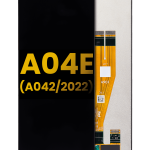 Samsung Galaxy A04 İle Uyumlu Çerçevesiz ekran LCD Ekranı E (A042 2022) Orijinal (Tüm Renkler)