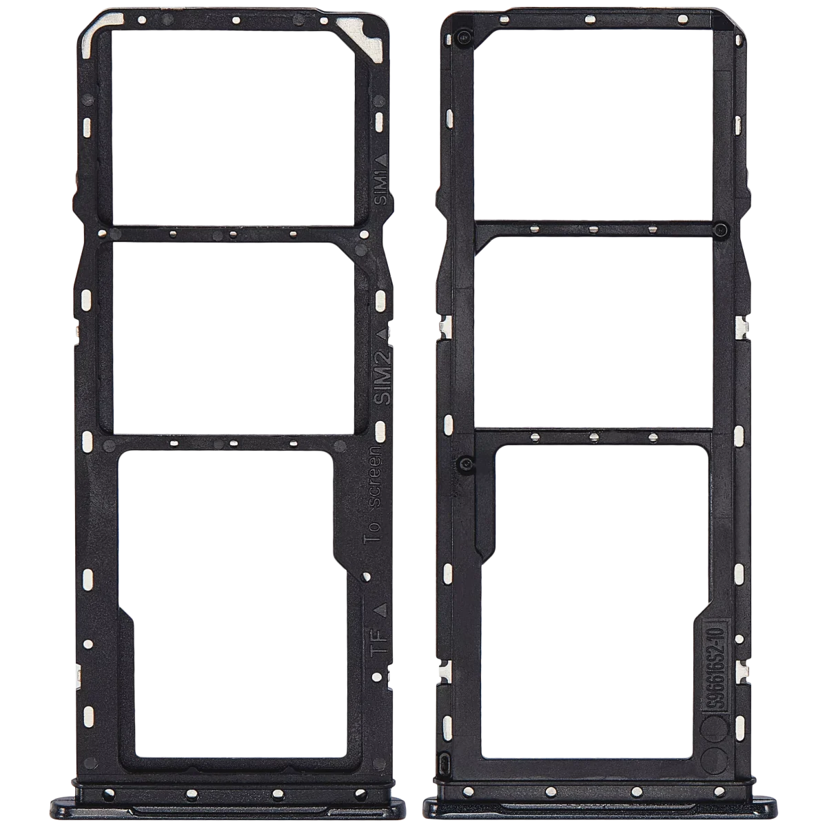 Samsung Galaxy A04 İle Uyumlu Çift Sim Kart Tepsisi (A045 2022) (Siyah) - Görsel 2