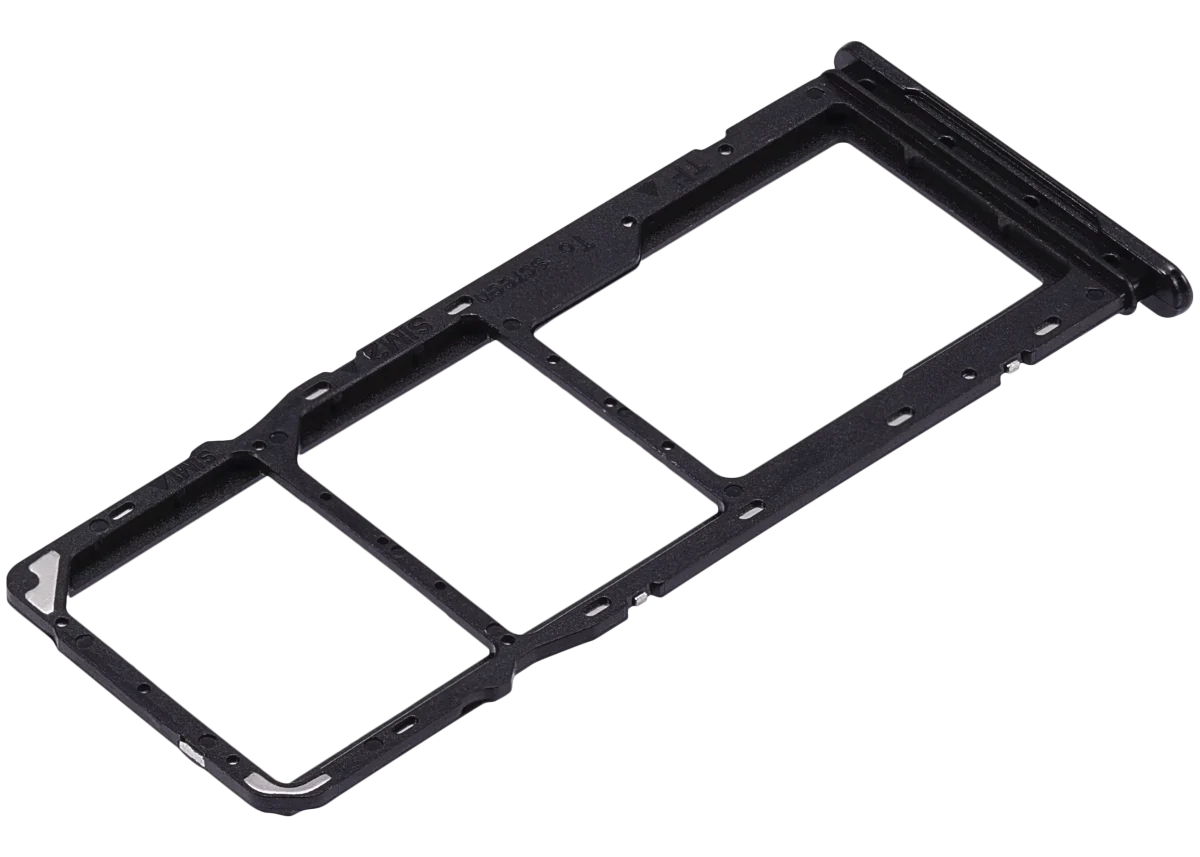 Samsung Galaxy A04 İle Uyumlu Çift Sim Kart Tepsisi (A045 2022) (Siyah) - Görsel 4