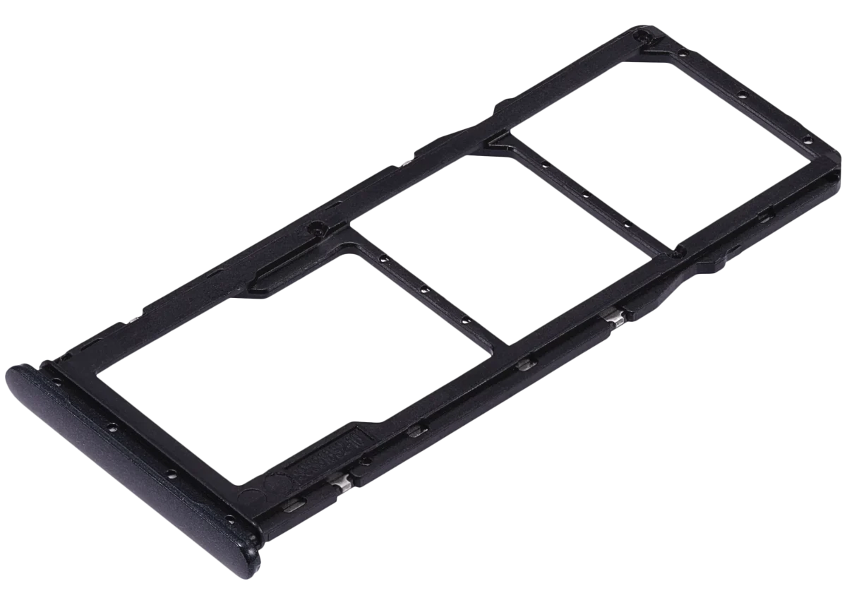 Samsung Galaxy A04 İle Uyumlu Çift Sim Kart Tepsisi (A045 2022) (Siyah) - Görsel 5