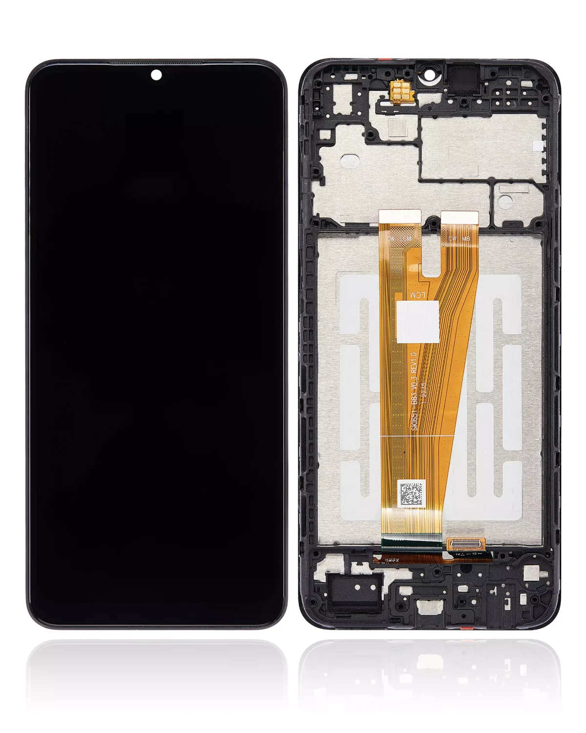 Samsung Galaxy A04 İle Uyumlu İçin Çerçeveli ekran (A045 2022) Orijinal (Tüm Renkler)  LCD Ekranı Uyumlu - Görsel 2