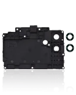 Samsung Galaxy A04 İle Uyumlu Kamera Camı Set Full (A045 2022) (Siyah) - Görsel 3