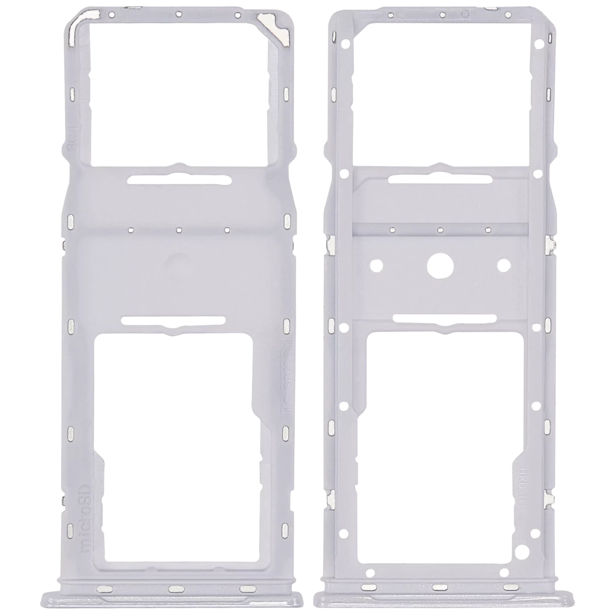 Samsung Galaxy A04 İle Uyumlu Tek Sim Kart Tepsisi (A045 2022) (Beyaz) - Görsel 2