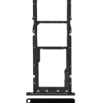 Samsung Galaxy A04E İle Uyumlu Çift Sim Kart Tepsisi E (A042 2022) (Siyah)