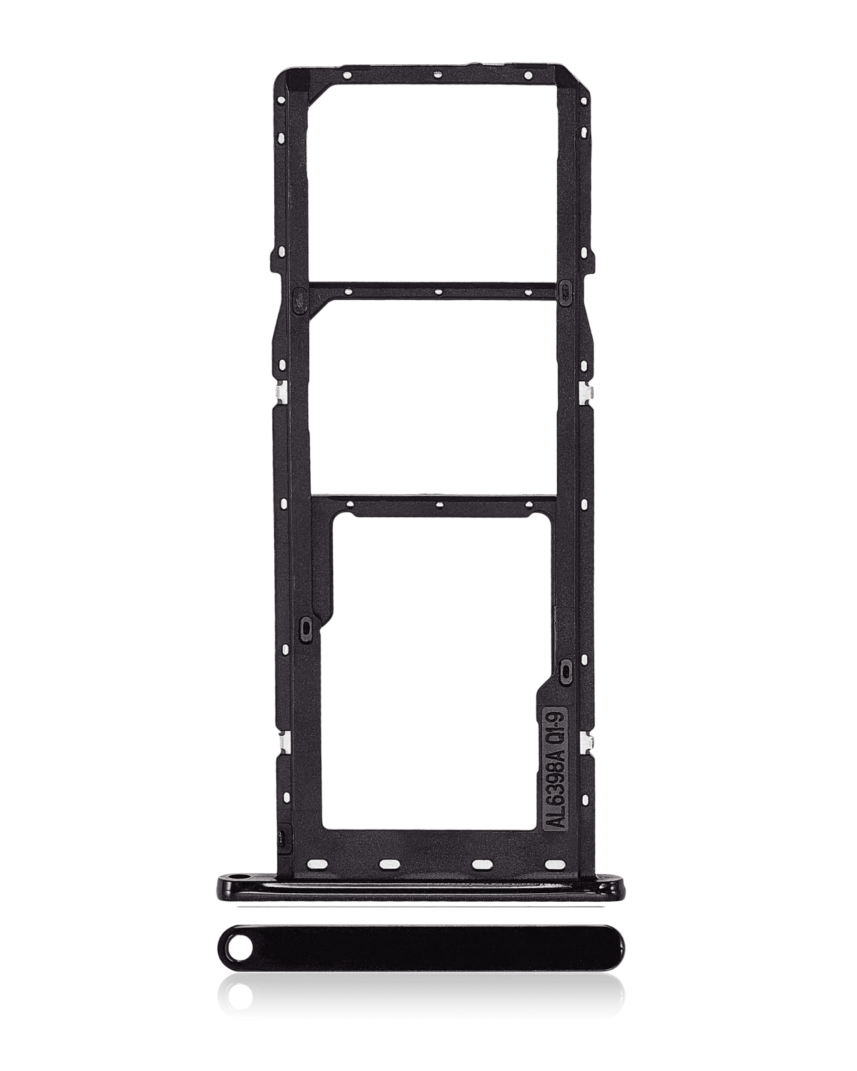 Samsung Galaxy A04E İle Uyumlu Çift Sim Kart Tepsisi E (A042 2022) (Siyah) - Görsel 6