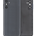 Samsung Galaxy A04S Arka İle Uyumlu Kapak Camı Kamera Lensli s (A047 2022) (Servis Paketi) (Siyah)