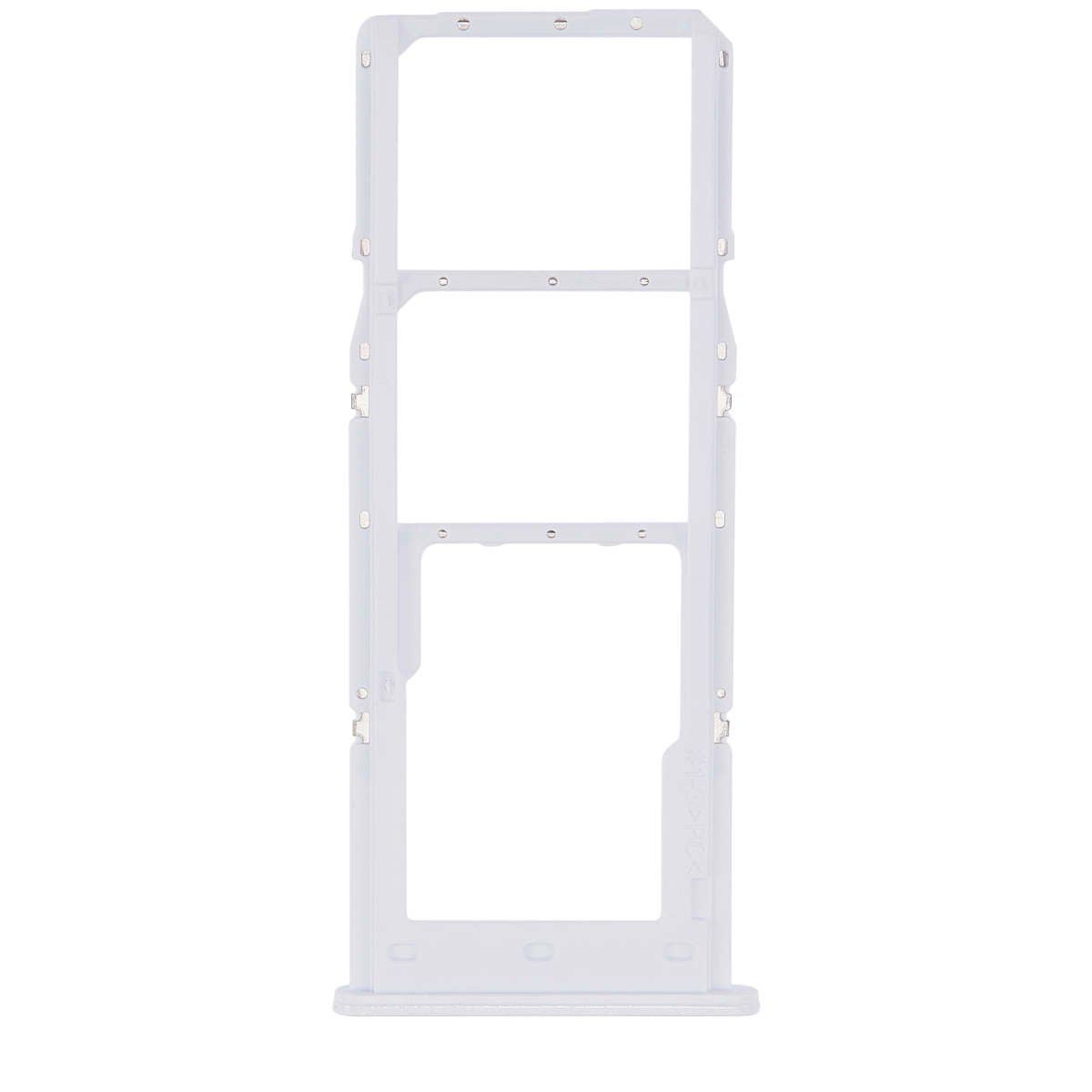 Samsung Galaxy A04S İle Uyumlu Çift Sim Kart Tepsisi S (A047 2022) (Beyaz) - Görsel 3