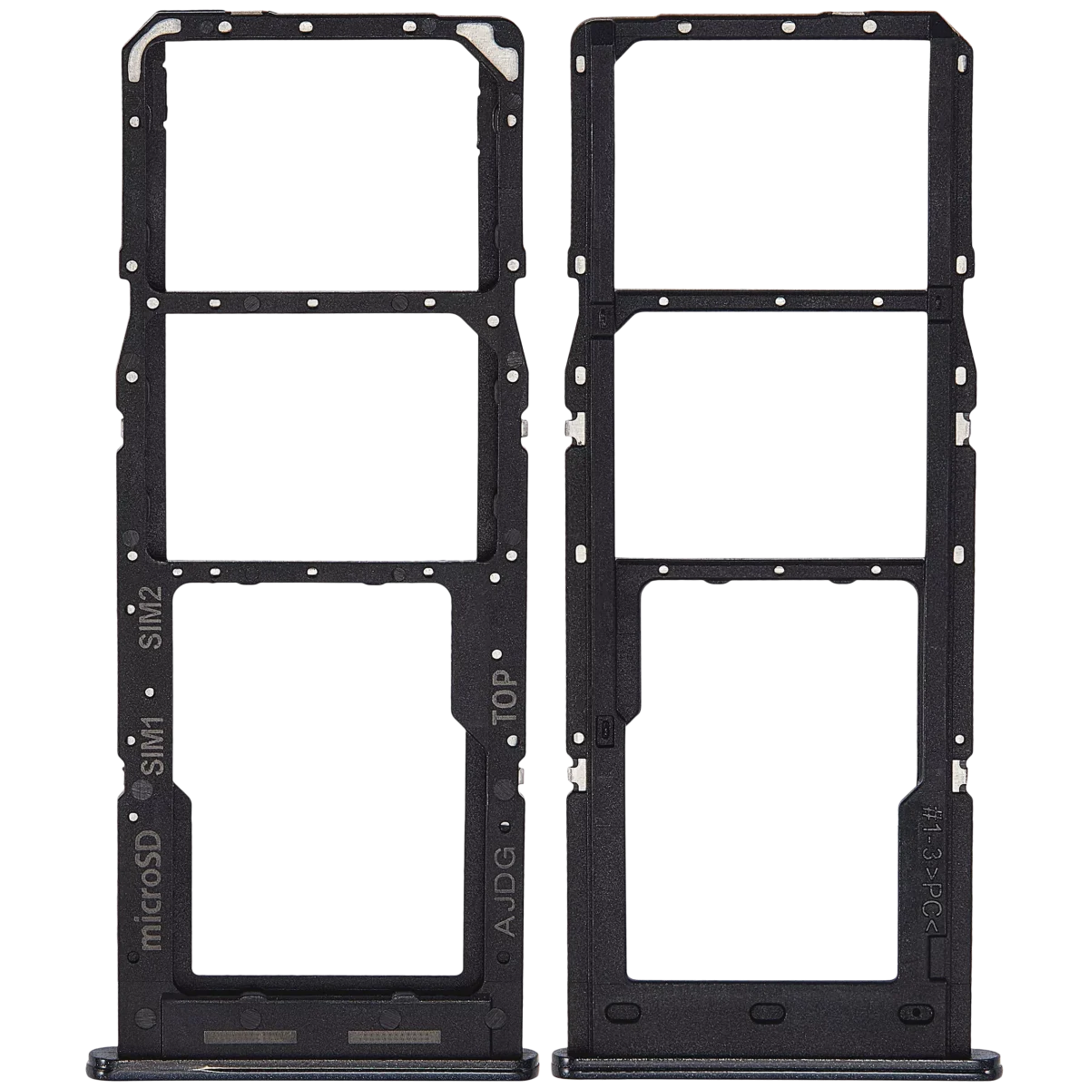 Samsung Galaxy A04S İle Uyumlu Çift Sim Kart Tepsisi S (A047 2022) (Siyah) - Görsel 2