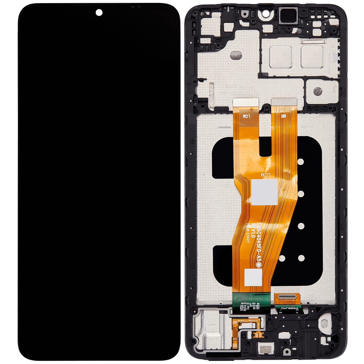 Samsung Galaxy A05 İle Uyumlu İçin Çerçeveli ekran (A055 2023) Orijinal (Tüm Renkler)  LCD Ekranı Uyumlu - Görsel 2