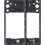 Samsung Galaxy A05 S İle Uyumlu  Orta Çerçeve Kasası (A057 2023) (Siyah)