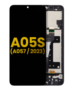 Samsung Galaxy A05 s İle Uyumlu İçin Çerçeveli ekran (A057 2023) Orijinal (Tüm Renkler)  LCD Ekranı Uyumlu