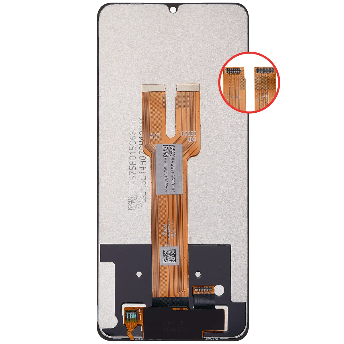 Samsung Galaxy A06 5G İle Uyumlu Çerçevesiz ekran LCD Ekranı (A066 2025) Orijinal (Tüm Renkler) - Görsel 5
