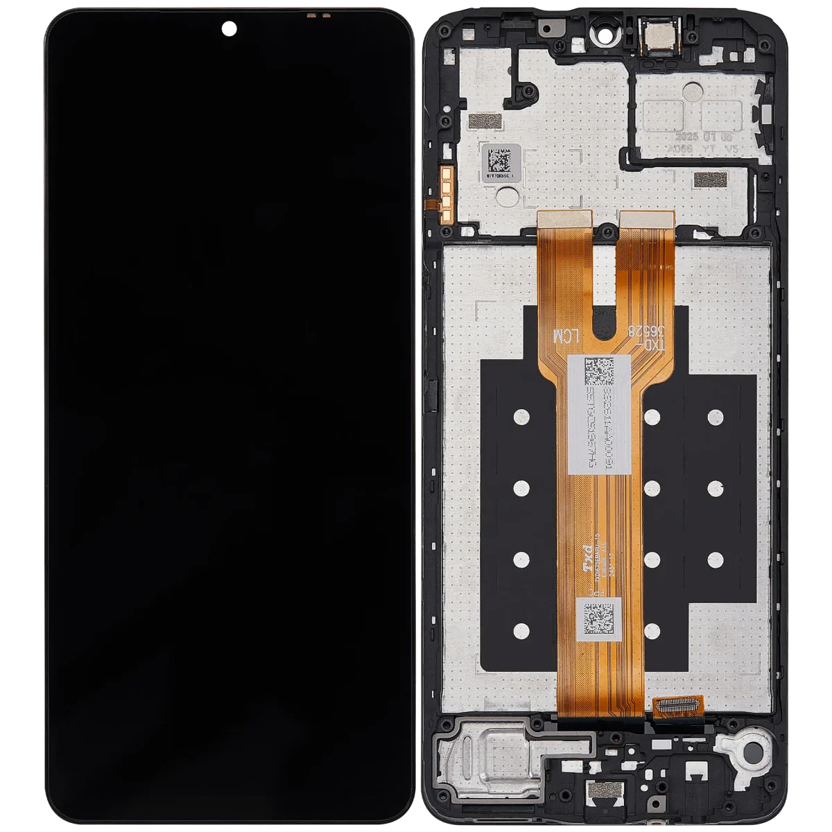 Samsung Galaxy A06 5G İle Uyumlu İçin Çerçeveli ekran (A066/2025) Orijinal (Tüm Renkler)  LCD Ekranı - Görsel 2