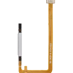 Samsung Galaxy A06 İle Uyumlu (A065 2024) (Premium) (Beyaz) Flex Kablolu Parmak İzi Okuyucu