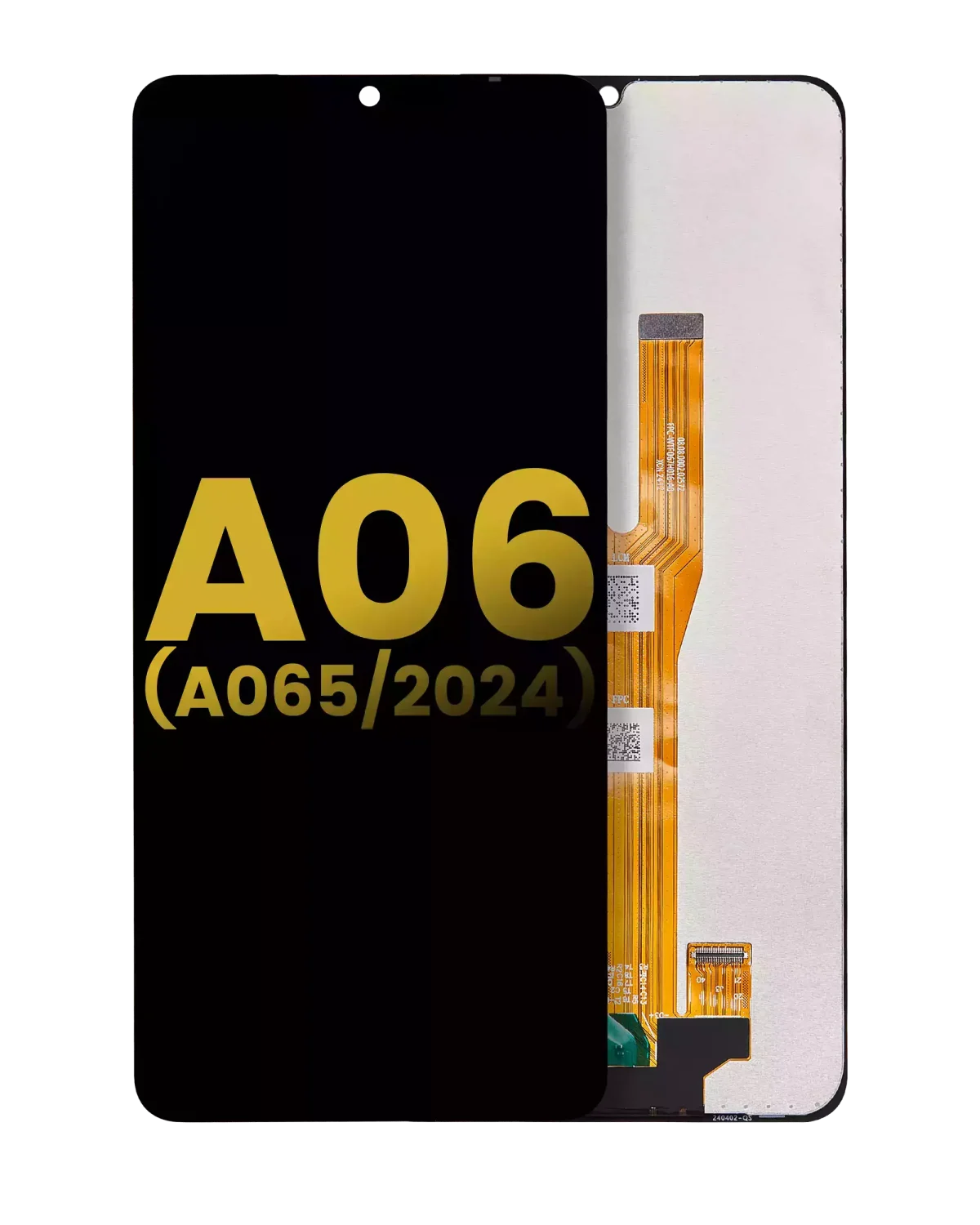 Samsung Galaxy A06 İle Uyumlu Çerçevesiz ekran LCD Ekranı (A065 2024) Orijinal (Tüm Renkler)