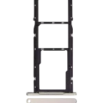 Samsung Galaxy A06 İle Uyumlu Çift Sim Kart Tepsisi (A065 2024) (Premium) (Altın)