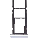 Samsung Galaxy A06 İle Uyumlu Çift Sim Kart Tepsisi (A065 2024) (Premium) (Beyaz)