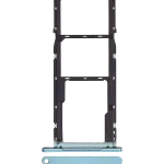 Samsung Galaxy A06 İle Uyumlu Çift Sim Kart Tepsisi (A065 2024) (Premium) (Mavi)