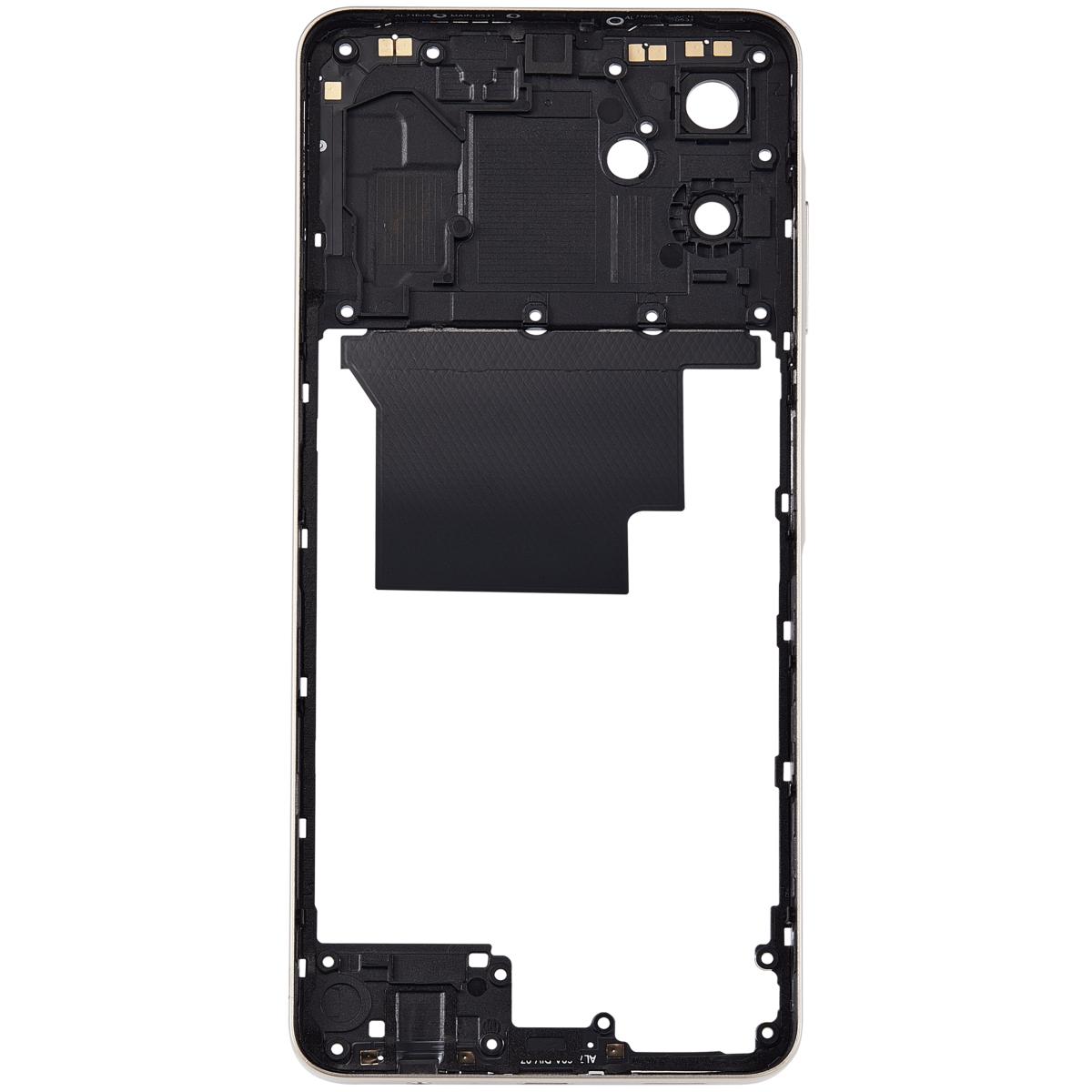 Samsung Galaxy A06 İle Uyumlu  Orta Çerçeve Kasası (A065 2024) (Altın) - Görsel 4