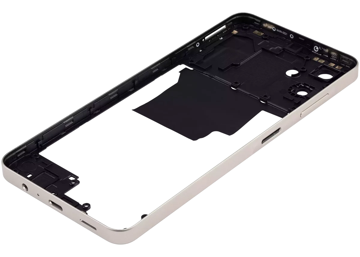 Samsung Galaxy A06 İle Uyumlu  Orta Çerçeve Kasası (A065 2024) (Altın) - Görsel 6