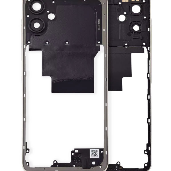 Samsung Galaxy A06 İle Uyumlu  Orta Çerçeve Kasası (A065 2024) (Altın)