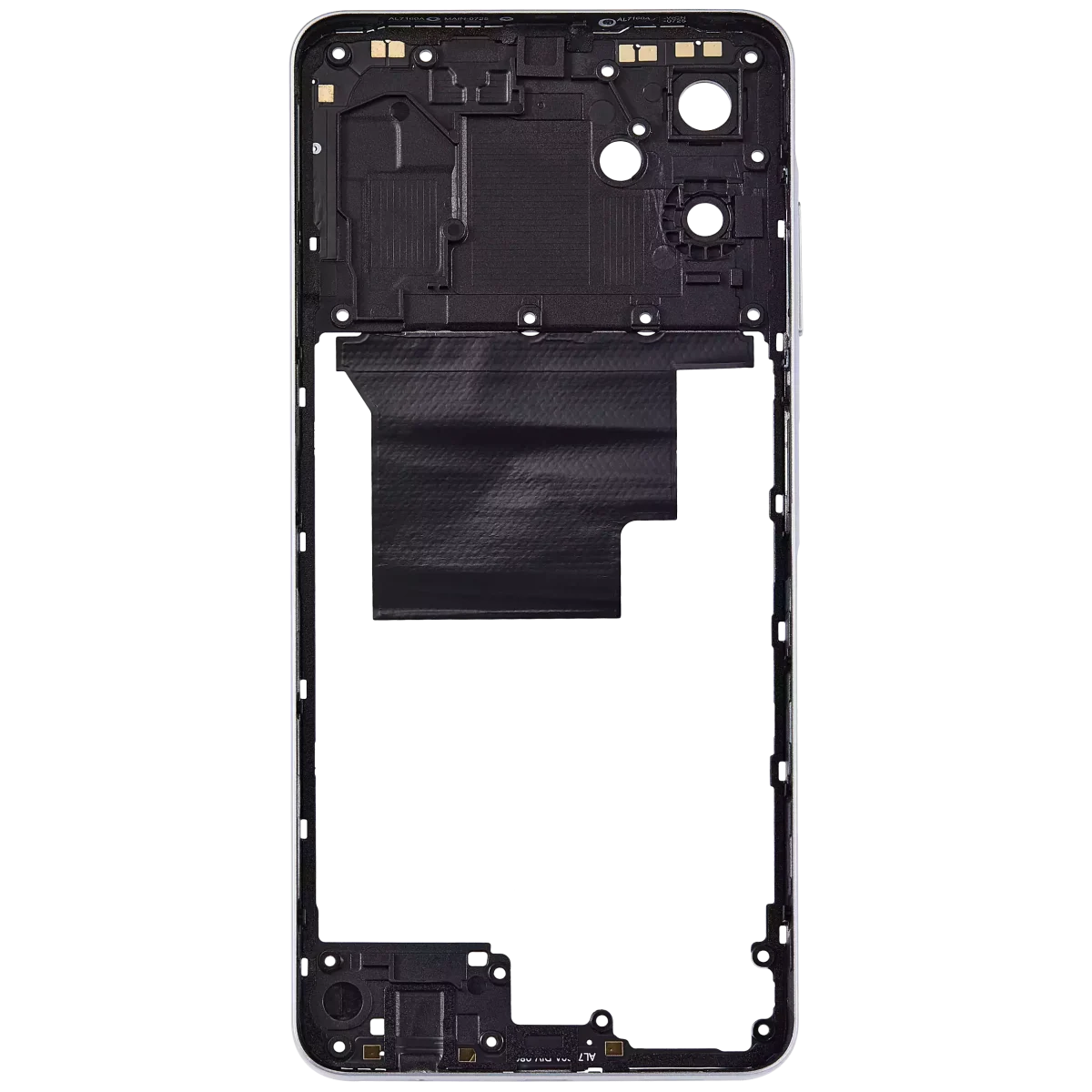 Samsung Galaxy A06 İle Uyumlu  Orta Çerçeve Kasası (A065 2024) (Beyaz) - Görsel 4