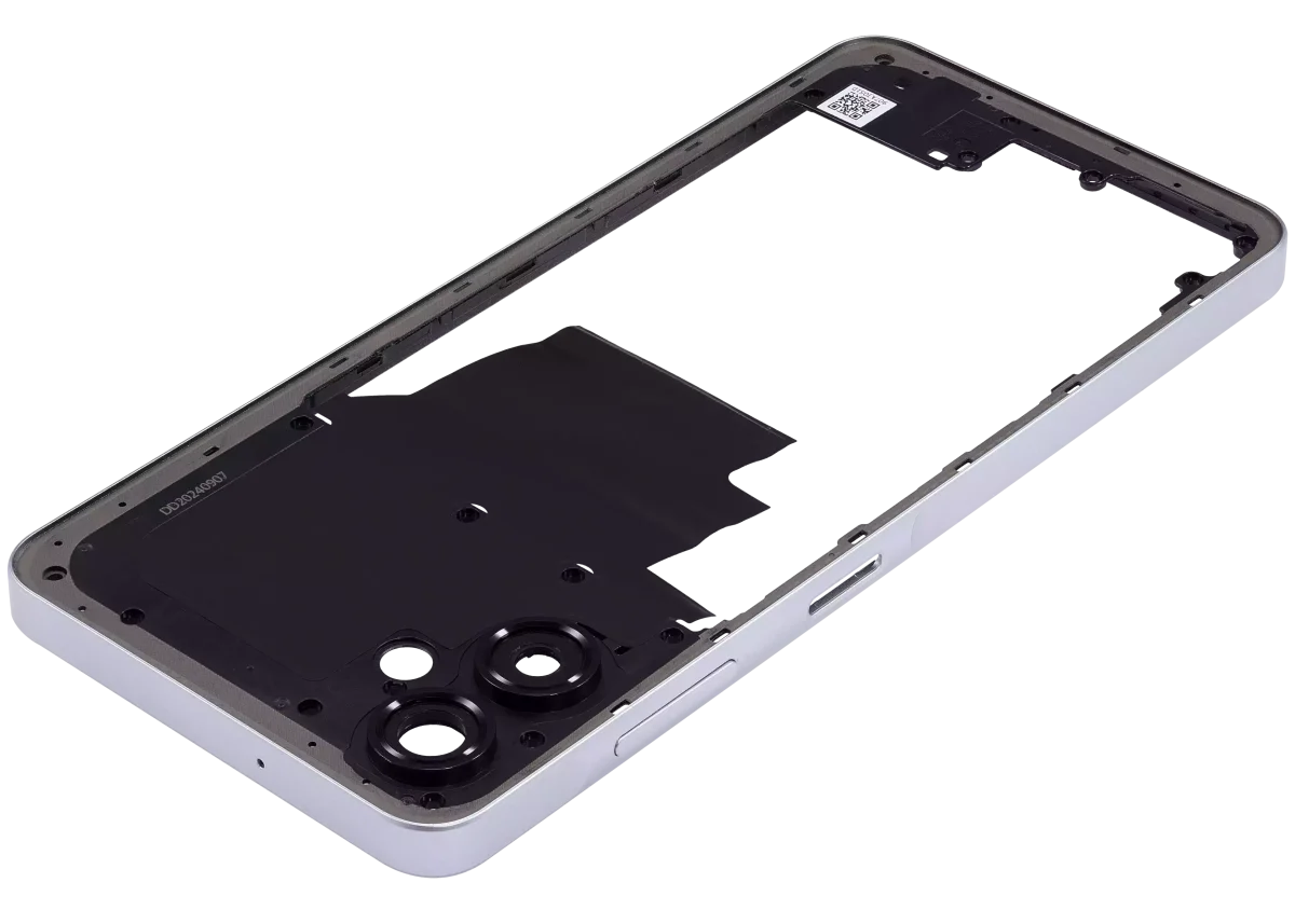 Samsung Galaxy A06 İle Uyumlu  Orta Çerçeve Kasası (A065 2024) (Beyaz) - Görsel 5